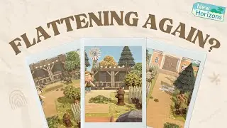 I flattened my island... again. | Animal Crossing New Horizons