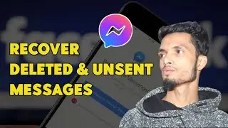 How To Recover Deleted Messages on Messanger | ডিলিট হওয়া মেসেজ ফিরে পাওয়ার উপায় | AJ