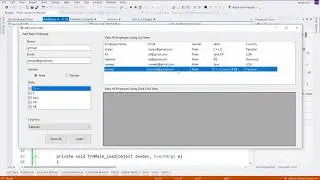 Lesson 18: How to show record from database using Connection Oriented in C Sharp? (URDU/HINDI)