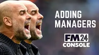 How to add extra managers on FM24 Console