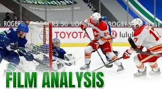 Canucks Fall to the Flames in OT // Film Analysis