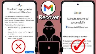 Как восстановить обновление аккаунта Gmail || Восстановление аккаунта Gmail