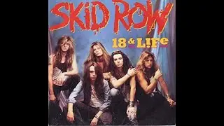 Skid Row - 18 and Life ( Video Lirik ) Cover by Dimas Senopati