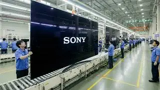 ULTIMATE Tour: Sony's Hidden OLED Factory Manufacturing Process