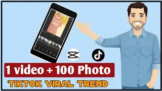 Tiktok Viral New Trend || One Video and 100 Pictures || Tiktok Editing || Tiktok Trending