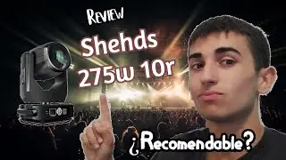 💡Review SHEHDS Beam 275w 10r | cabeza movil beam | Nicolau Vidal