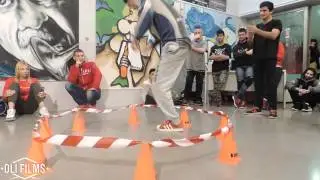 Boris vs Nano Cuartos Octogon Christmas Battle 2015 | OLIFILMS