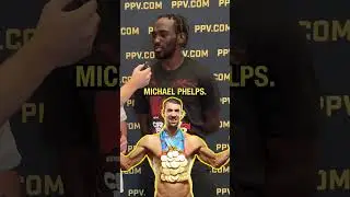 Terence Crawford wants to race Michael Phelps in the pool #boxing