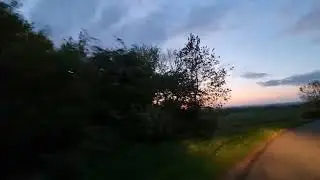 Driving at Dusk. #England