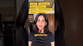 Shunya Mudra for Tinnitus Vertigo & Thyroid Imbalance #yogaforthyroid #yogashorts #yogaforbeginners