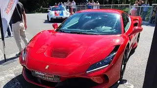 Ferrari F8 Triturbo sur circuit