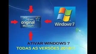 ATIVAR WINDOWS 7 PERMANENTEMENTE!! 2018 (TODAS AS VERSÕES!) LINK ATUALIZADO!!