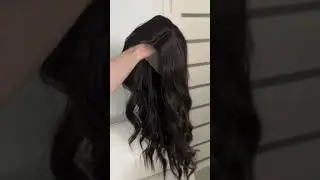 Парик темный каштановый на сетке 🔥
