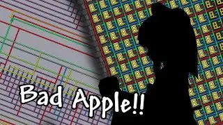 Terraria: Bad Apple!! (Triumph of engineering)