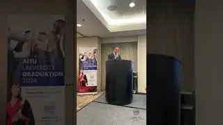 Dr. Ehab El Shamy speech from AITU University graduation ceremony 2024