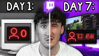 I spent 7 days becoming a Twitch streamer to prove it's not luck