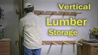 Vertical Lumber Rack