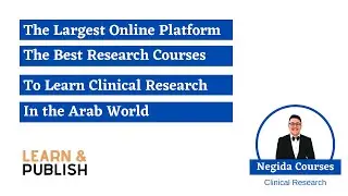How to Join Negida Research Courses?