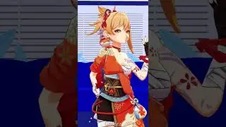 Yoimiya - Title【原神/GENSHIN IMPACT MMD】#genshinimpact #yoimiya #shorts