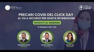 Webinar | Precari Covid P.Amm. Assunti Click Day