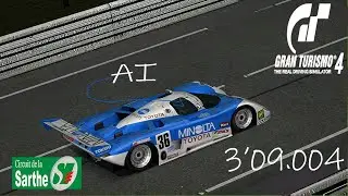 Gran Turismo 4 AI Lap  Sarthe I 3'09.004
