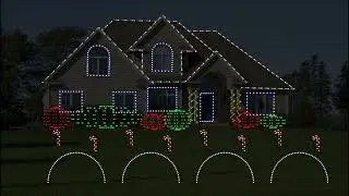 Carol of the Bells (16 Channels) Light Show - David Foster