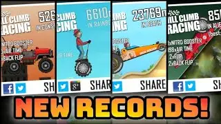 Hill Climb Racing - New Records! (February 5-9)