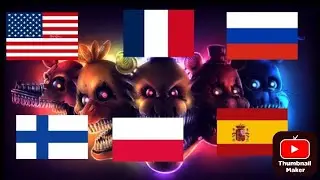Fnaf 4 in different languages of the world