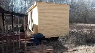 Установка бытовки