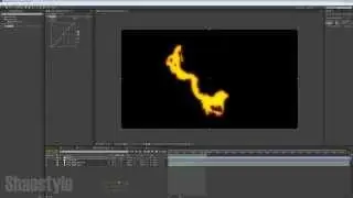 Easy Cartoon Fire After Effects Tutorial