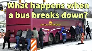 What happens when a bus breaks down full of passengers?