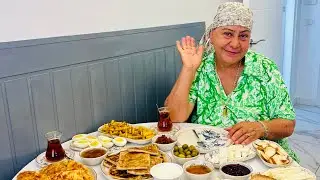 TEYZEM İLE KAHVALTI KEYFİMİZ😊TEYZEM KONUŞTU BEN HAZIRLADIM🤫NEDEN KALMIYOR TEYZEM KİME BIRAKACAĞIZ❓