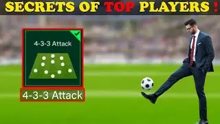 4-3-3 Attack Custom Tactics FC Mobile💥💥Best Formation in Fc Mobile