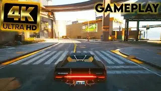 Cyberpunk 2077   MAX SETTINGS 4k Resolution Ray Tracing PC Graphics! Night City Free Roam Gameplay