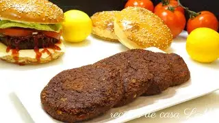 TORTITAS DE FRIJOLES O HAMBURGUESAS DE FRIJOLES / TORTITAS DE JUDÍAS O HAMBURGUESAS DE JUDÍAS