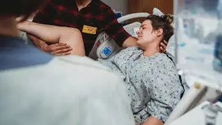 Natural Birth Vlog | Unmedicated Labor Without Anesthesia (Raw & Real) 