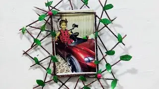 DIY Crafts - How to Make portrait out of Sticks