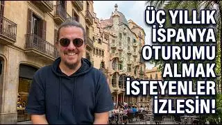 Must Watch if You Want a 3-Year Spanish Residency Permit! 🇪🇸