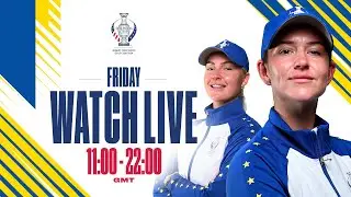 LIVE | DAY 1 | 2024 SOLHEIM CUP