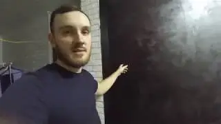 Как не надо красить стену