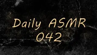Daily ASMR #042/365 Mortar and pestle [binaural no talking]