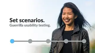 Set scenarios - Guerrilla usability testing, 1 of 5