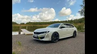 Koeajossa Peugeot 508 SW PSE (2021)