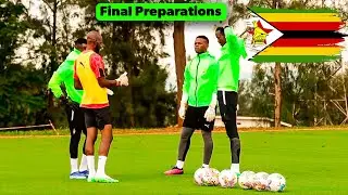 Zimbabwe vs Nigeria Training Highlights | Jordan Zemura comments and more