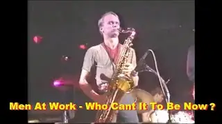 Men At Work  -  Who Can It  Be  Now?  - (SOM ESTÉREO)