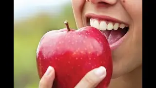 ASMR Apple Eating Teeth Crisp Juicy | ChewBaker Eats Apple In Staff Chat