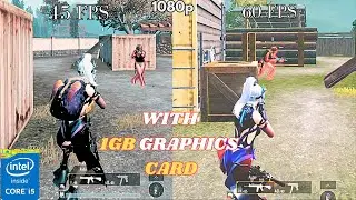 🔧Gameloop best setting for low end pc✅ | 1gb Graphics card pubg mobile in 2024✅