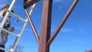 ATE installing cross brace parts