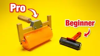 DIY Brayer Rollers for Printmaking - Save $$$!