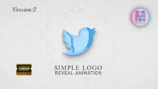 Simple 3D Logo Reveal Animation